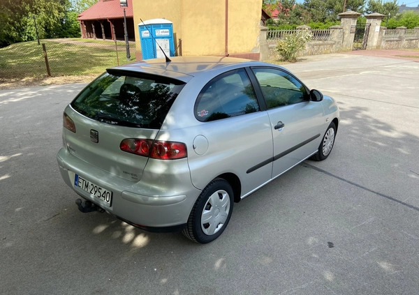 Seat Ibiza cena 4800 przebieg: 240000, rok produkcji 2003 z Morąg małe 529